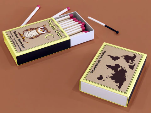 Match 001 3D Model