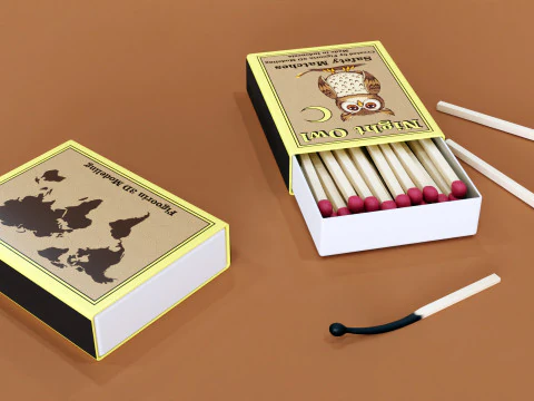 Match 001 3D Model