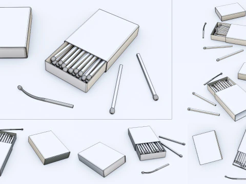 Match 001 3D Model