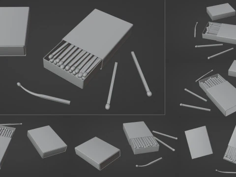Match 001 3D Model