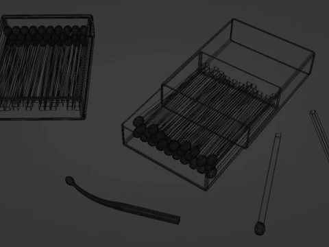 Match 001 3D Model