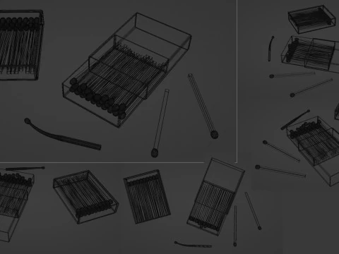 Match 001 3D Model