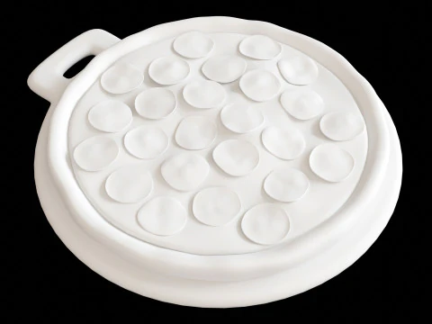 Pizza Pepperoni 001 3D Model
