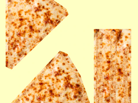 Pizza Pepperoni Slice 001 3D Model