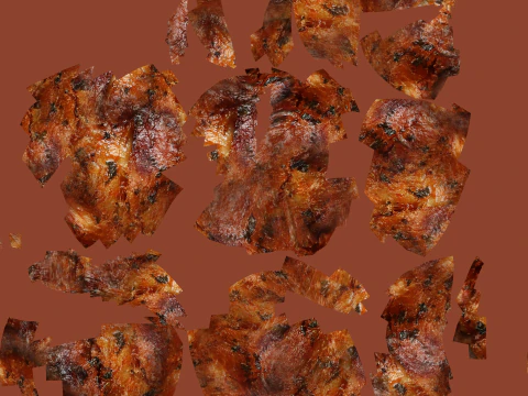 Pizza Supreme 001 3D Model