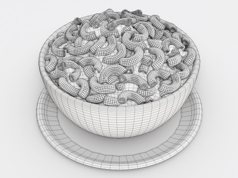 Mac and Cheese 001 Modelo 3D
