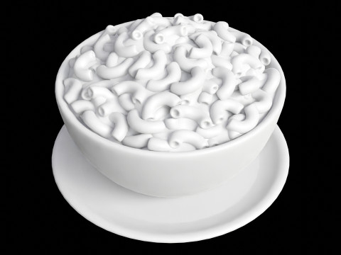 Mac and Cheese 001 Modelo 3D
