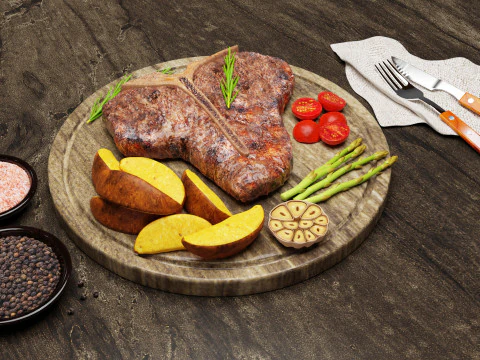 Chulet&oacute;n 001 Modelo 3D