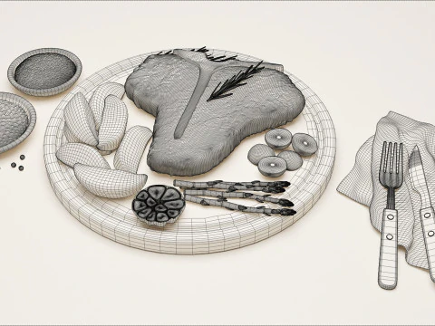 Chulet&oacute;n 001 Modelo 3D