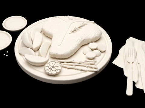 Chulet&oacute;n 001 Modelo 3D