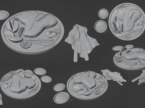 Chulet&oacute;n 001 Modelo 3D