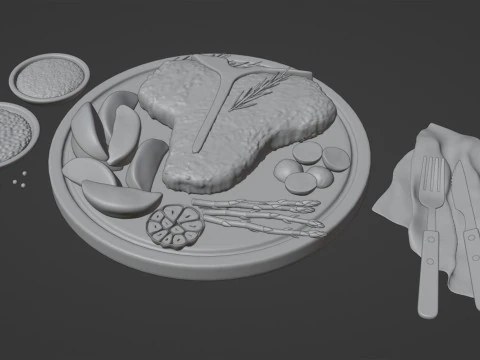 Chulet&oacute;n 001 Modelo 3D