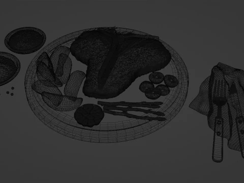 Chulet&oacute;n 001 Modelo 3D