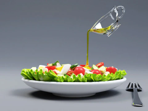 Salad 002 3D Model