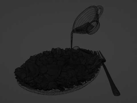 Salad 002 3D Model