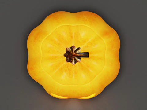 Jack O Lantern 002 3D Modell