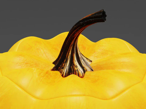 Jack O Lantern 002 3D Modell