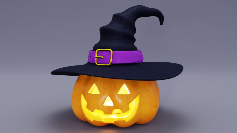 Джек О Ліхтар 003 3D Модель .c4d .max .obj .3ds .fbx .stl .blend 