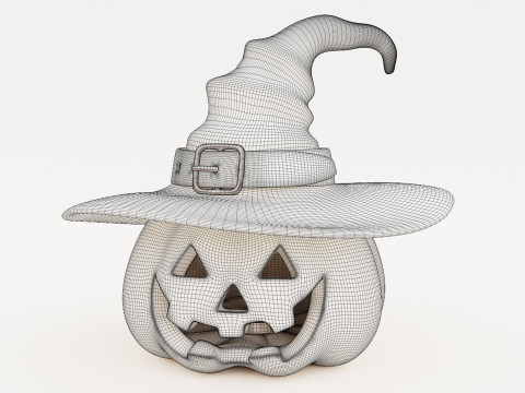 Джек О Ліхтар 003 3D Модель