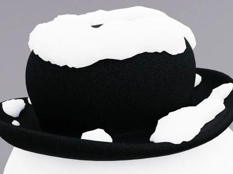Snowman 001 3D Model