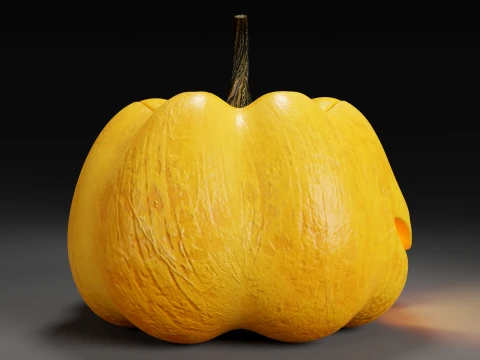 Jack O Lantern 004 3D Model