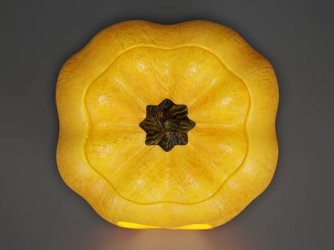 Jack O Lantern 004 3D Model