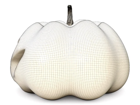 Jack O Lantern 005 3D Model