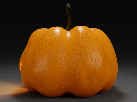 Jack O Lantern 004 3D Model