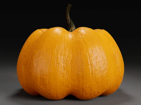 Jack O Lantern 004 3D Model