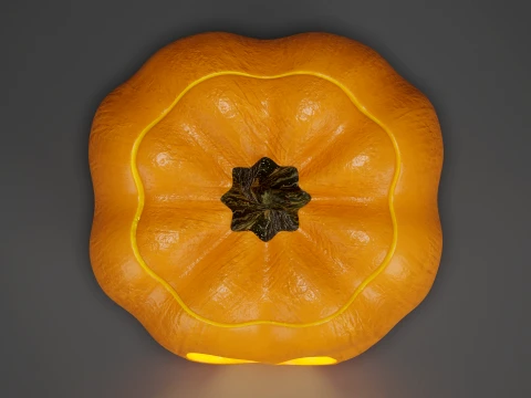 Jack O Lantern 004 3D Model