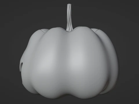 Jack O Lantern 004 3D Model
