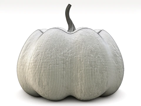 Jack O Lantern 004 3D Model