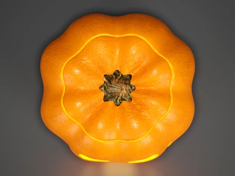 Jack O Lantern 005 3D Model