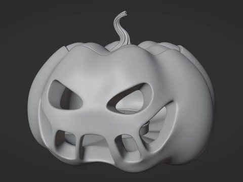 Jack O Lantern 005 3D Model