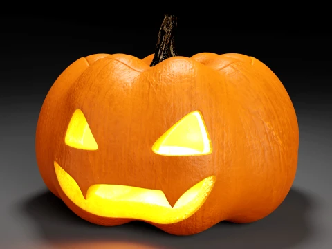 Jack O Lantern 006 3D Model