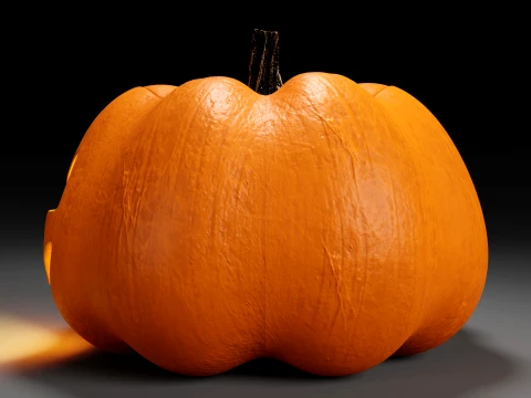 Jack O Lantern 006 3D Model
