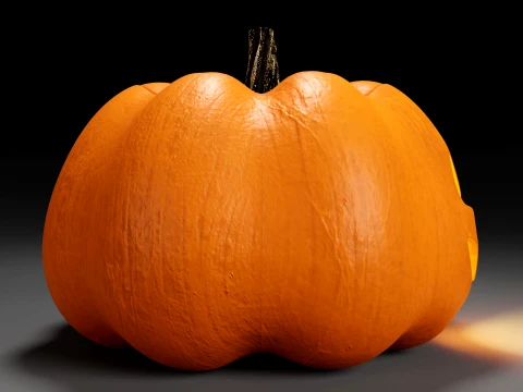 Jack O Lantern 006 3D Model