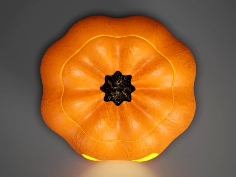 Jack O Lantern 006 3D Model
