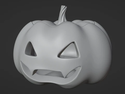 Jack O Lantern 006 3D Model