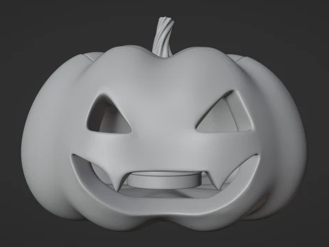 Jack O Lantern 006 3D Model