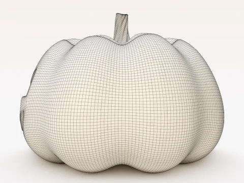 Jack O Lantern 006 3D Model