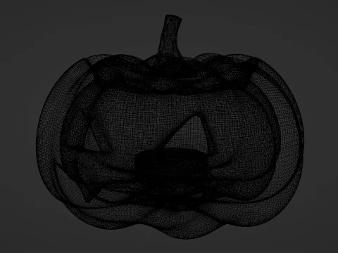 Jack O Lantern 006 3D Model