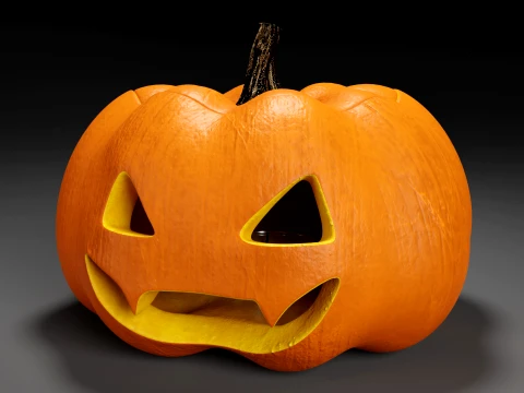 Jack O Lantern 006 3D Model