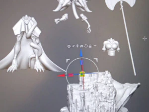 Queen Himika Jeeg Robot-Go Nagai 3D Print Model