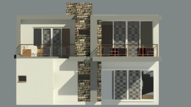 Beach house Modelo 3D .c4d .max .obj .3ds .fbx .stl .blend 