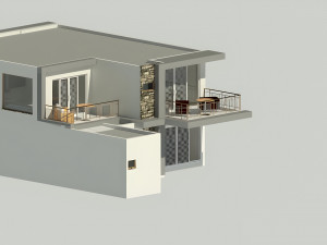 Beach house Modelo 3D