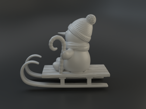 Snowman 3D 打印模型