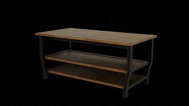 Workbench Modèle 3D .c4d .max .obj .3ds .fbx .stl .blend 