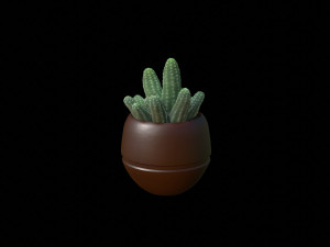 Cactus 3Dモデル
