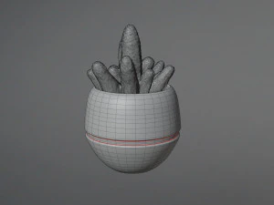 Cactus 3D Model